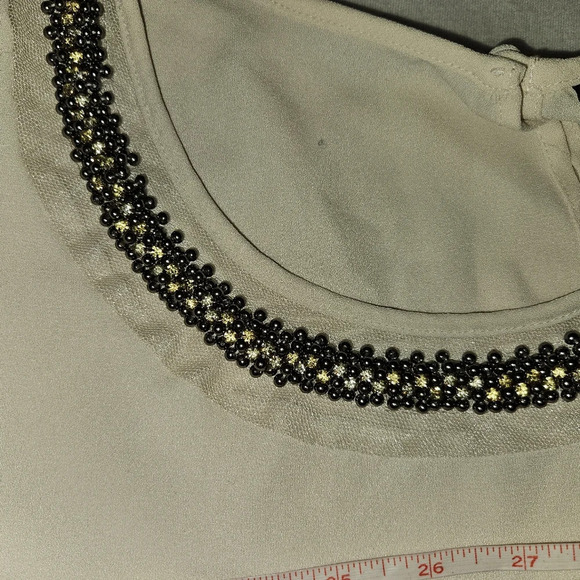 Lane Bryant Womans Short Sleeve White Blouse Size 22/24 - Picture 7 of 12